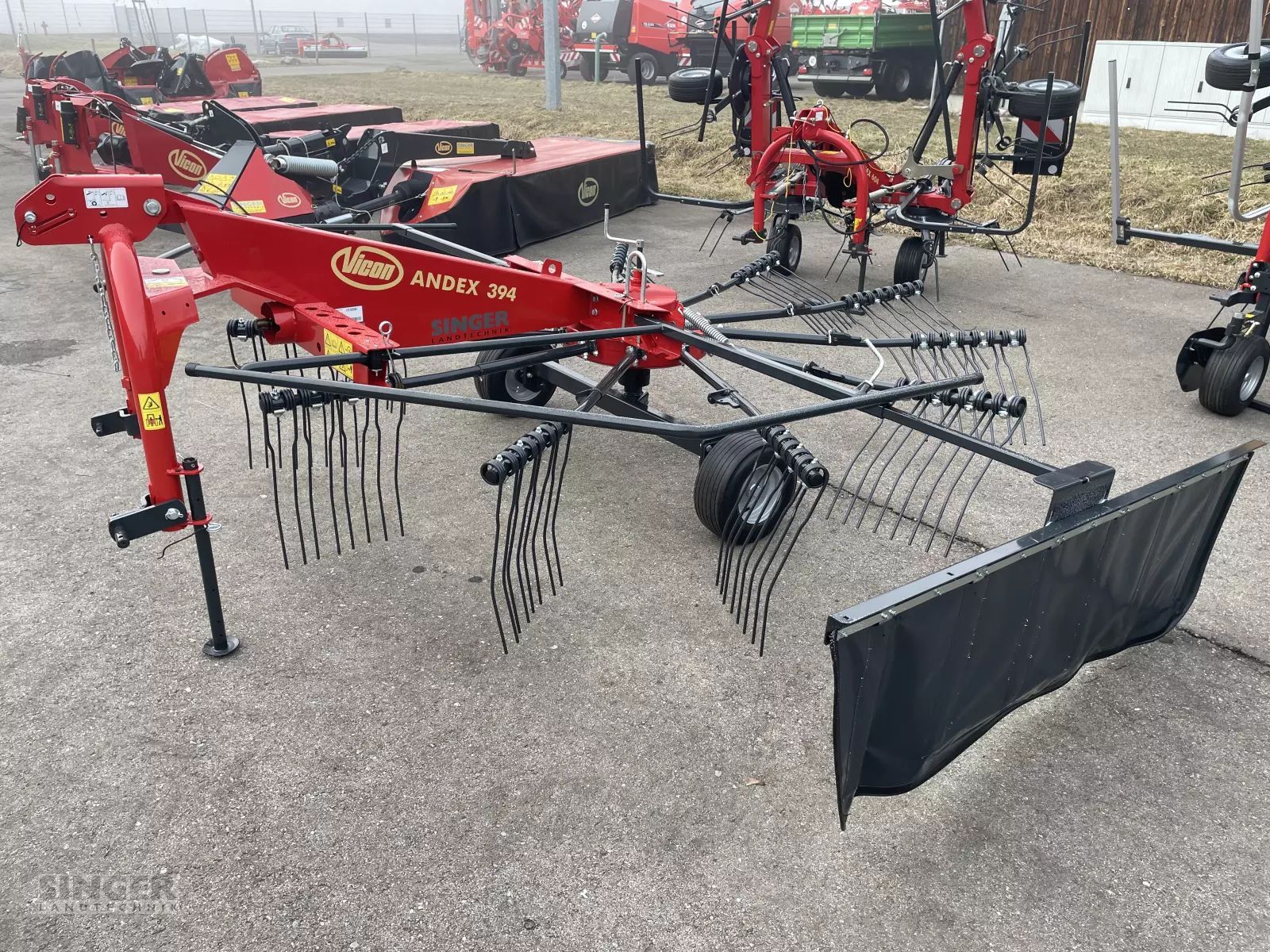 E-FARM: Vicon Andex 394 - Rake - id BEFEN4B - €6,218 - Year of construction: 2024 - Germany