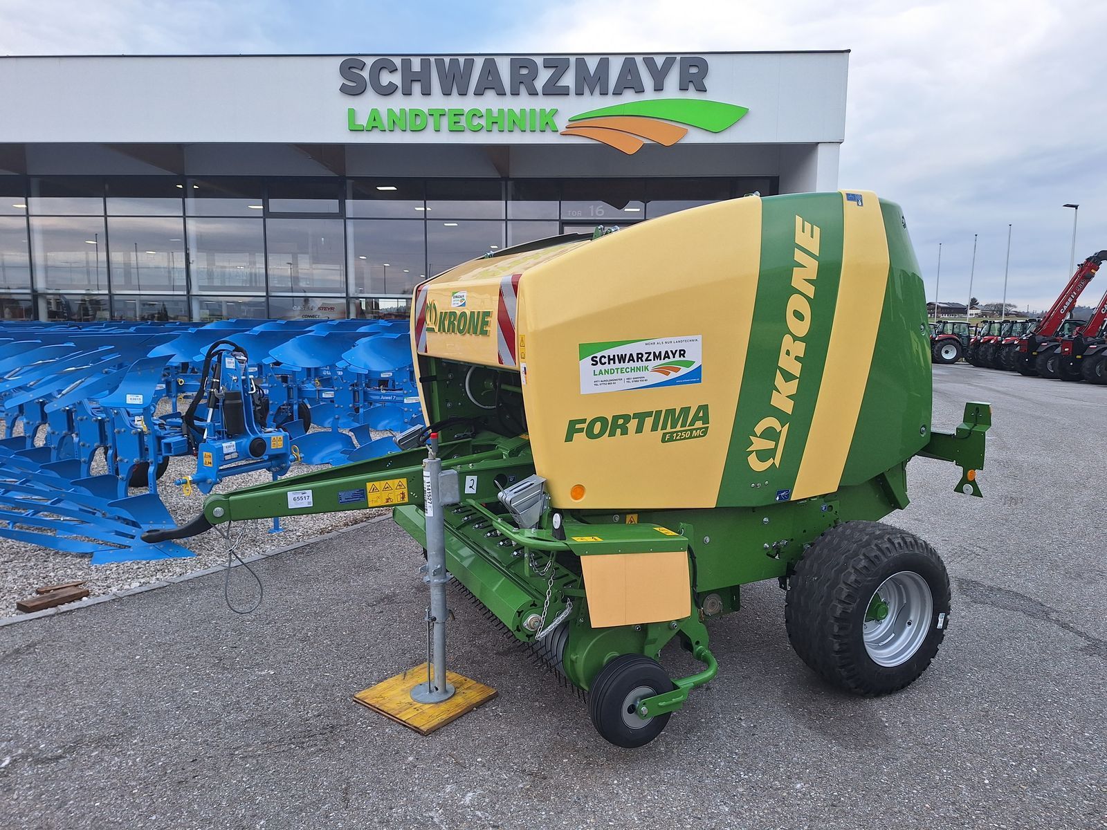 E-FARM: Krone Fortima F 1250 MC - Presse à balles - id AQENHG9 - Autriche