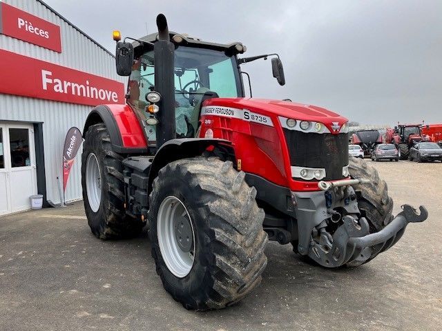 E-FARM: Massey Ferguson 8735 - Traktor - id RSGXIEH - 98.000 € - Baujahr: 2018 - Abgelesene Motorstunden: 5.140,Motorleistung (PS): 350,Frankreich