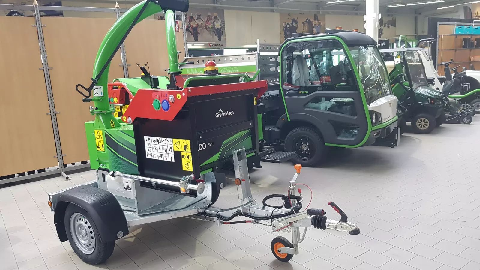 E-FARM: Greenmech eco 135 tt - Astilladora y trituradora de madera - id AMGMIYI - 18.450 € - Año: 2025 - Alemania