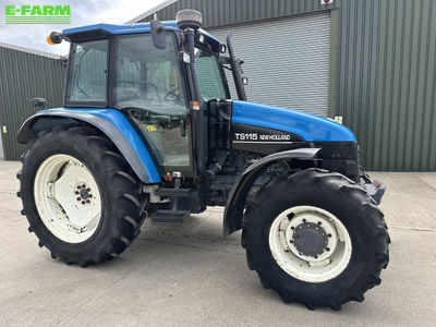 E-FARM: New Holland TM115 - Tractor - id 8EZHTTG - €29,721 - Year of construction: 1999 - Engine hours: 4,600,Engine power (HP): 115,United Kingdom