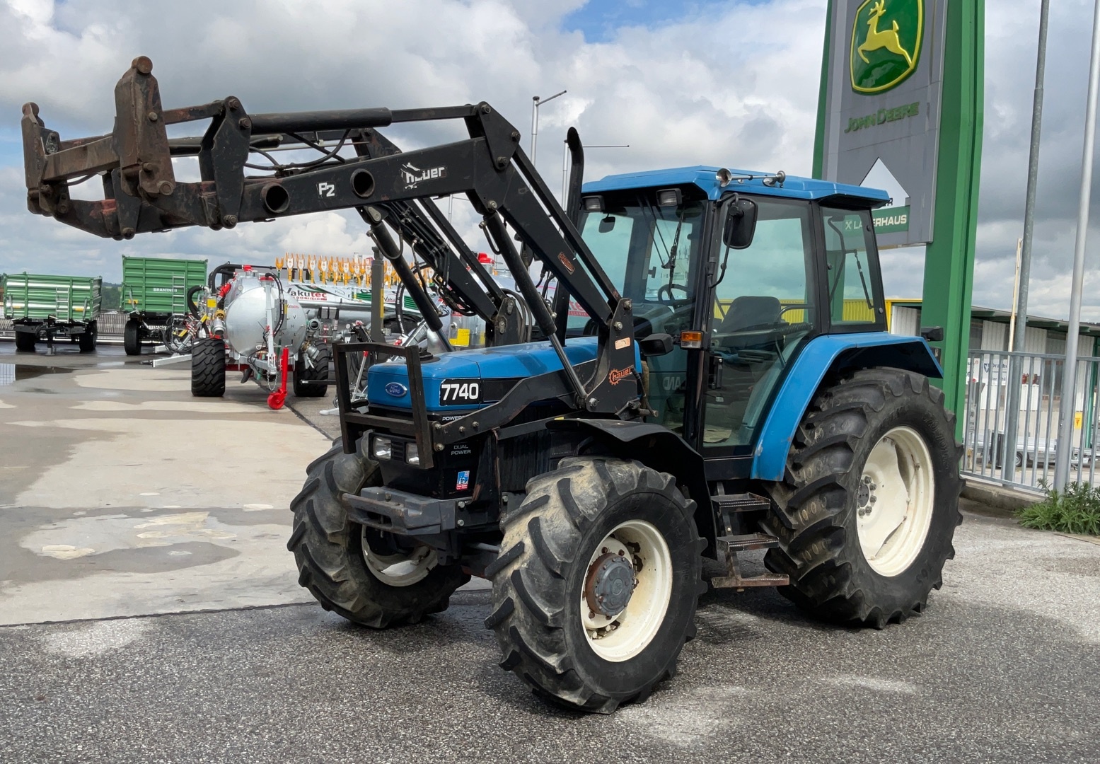 Ford 7740 tractor 17.611 €