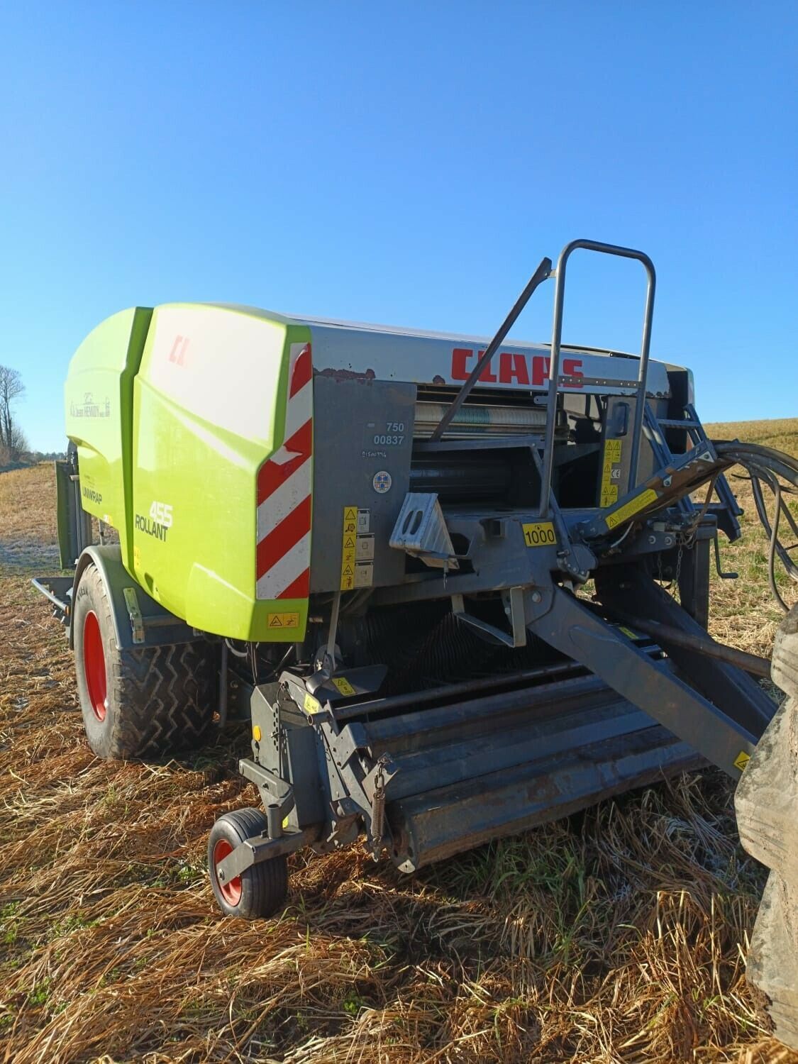 E-FARM: Claas Rollant 455 RC Uniwrap - Baler - id HMASJDH - €25,000 - Year of construction: 2015 - Total number of bales produced: 30,000,France