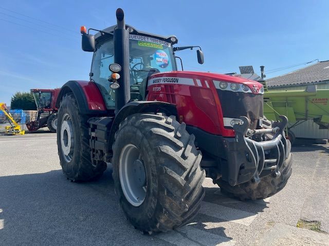 E-FARM: Massey Ferguson 8735 - Tractor - id ZJNFFVK - €89,900 - Year of construction: 2017 - Engine hours: 3,640,Engine power (HP): 350,France