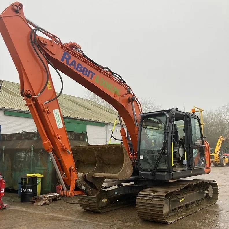 E-FARM: Hitachi zx 130 lc n - Crawler excavator - id 4BDBGKF