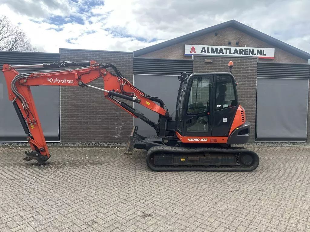 Kubota kx080-4gl2p graafmachine Mini escavatore 56.000 €