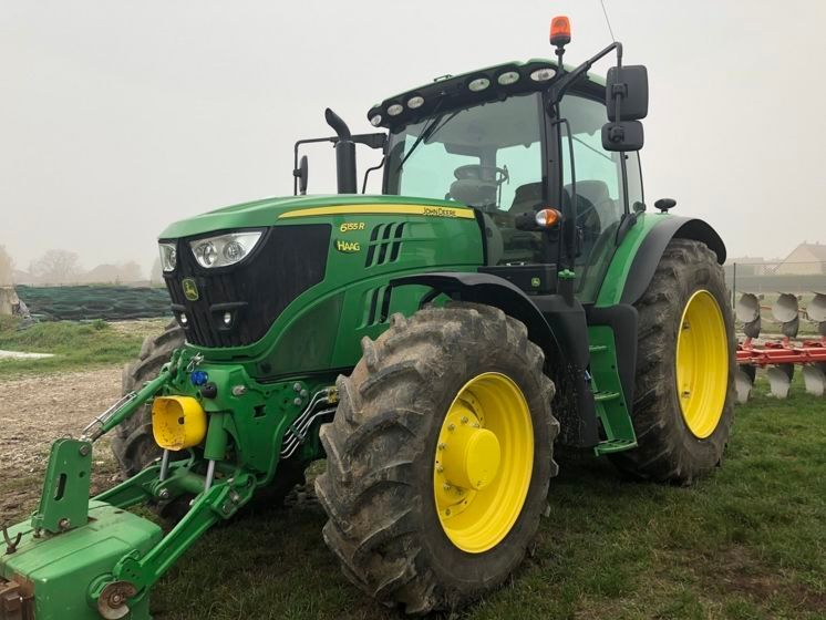 E-FARM: John Deere 6155 R - Tractor - id Y2GVLL8 - €96,900 - Year of construction: 2017 - Engine hours: 600,Engine power (HP): 155,France