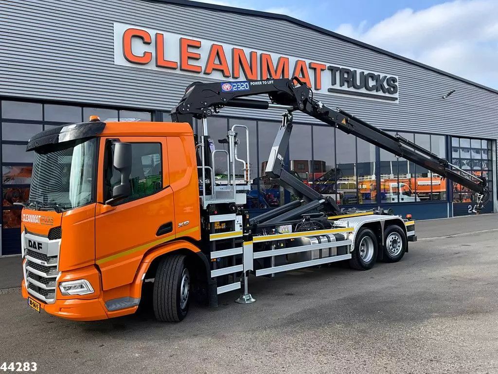 DAF fan xd 450 euro 6 hmf 23 tonmeter laadkraan Trailer