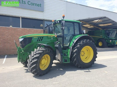 E-FARM: John Deere 6155 M - Tractor - id MGYUZNJ - €89,000 - Year of construction: 2018 - Engine hours: 2,597,Engine power (HP): 155,France