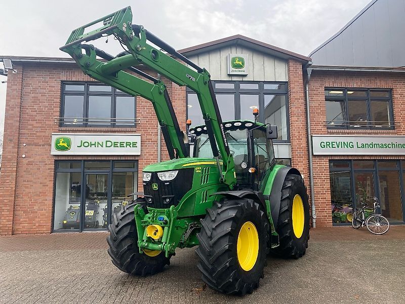 E-FARM: John Deere 6210 R - Tractor - id MCKHINQ - €74,500 - Year of construction: 2014 - Engine hours: 7,250,Engine power (HP): 240,Germany