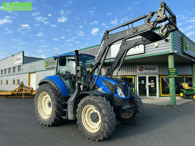 E-FARM: New Holland T5.120 - Tractor - id WGWUEEY - €55,000 - Year of construction: 2017 - Engine hours: 4,041,Engine power (HP): 120,France