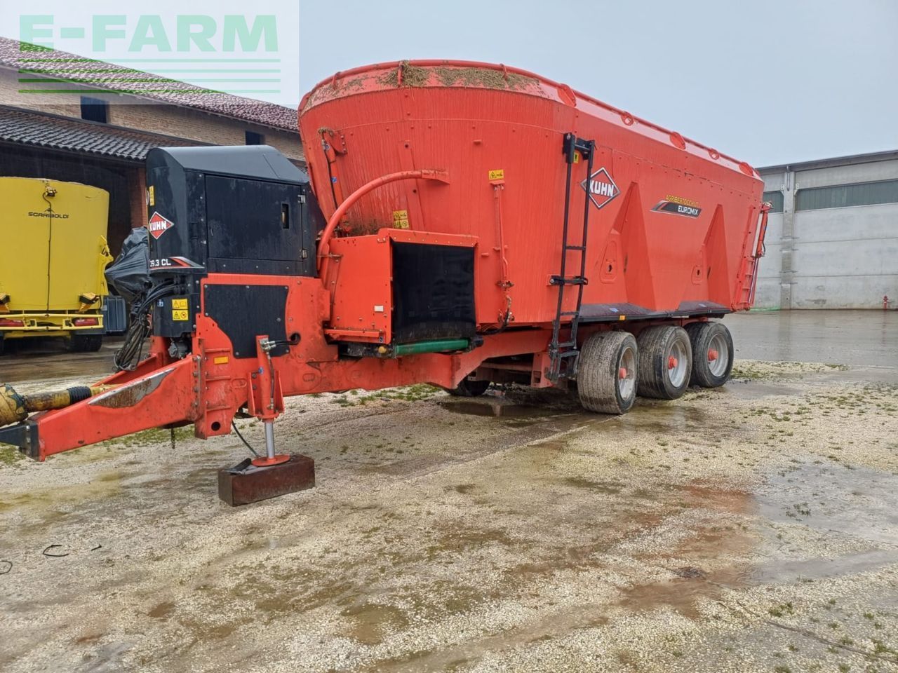 Kuhn euromix Przyczepa do mieszania paszy 45 000 €