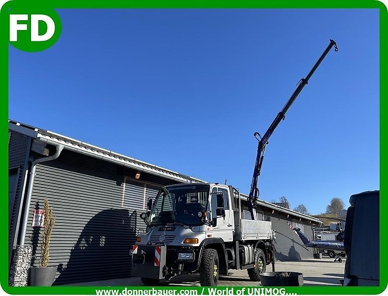 Mercedes-Benz unimog u300 mit kran, österreich typenschein Pojazd silnikowy 59 000 €