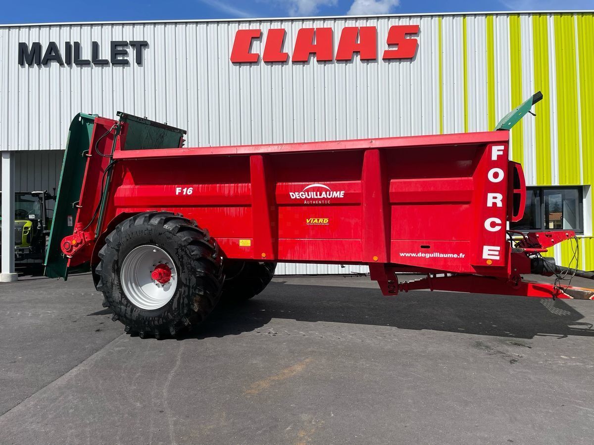 E-FARM: Deguillaume force 16 - Épandeur de fumier et de compost - id S6TTPJR - 26 500 € - Année: 2021 - France