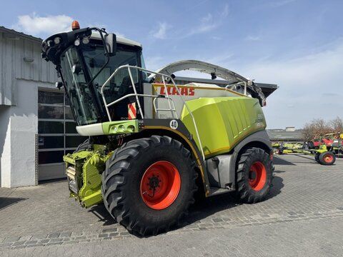 E-FARM: Claas Jaguar 950 - Самоходный кормоуборочный комбайн - id Z8BRJDA - 126 000 € - Год выпуска: 2012 - Отработанные часы: 3 448,Мощьность двигателя: 598,Германия