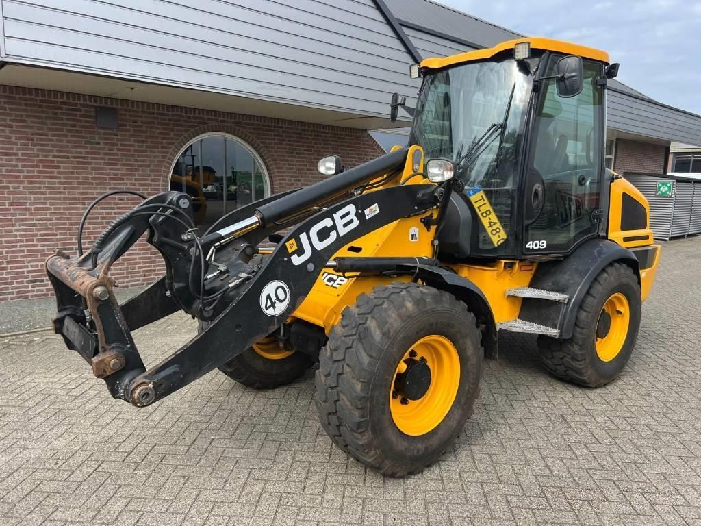 E-FARM: JCB 409 agri shovel - Cargador de ruedas - id SJ2BTAV - 36.500 € - Año: 2016 - Horas: 5.875,Potencia del motor: 74,1,Países Bajos