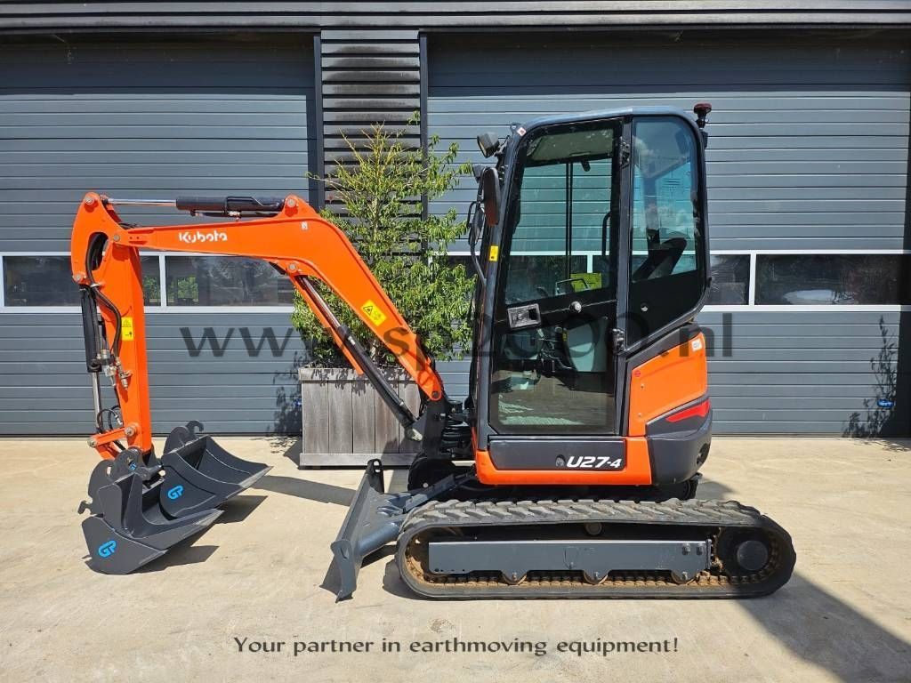 Kubota U27-4 Mini excavator 31.500 EUR