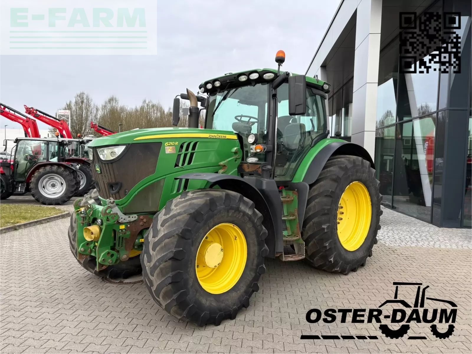 John Deere 6210 R Tractor €45,000