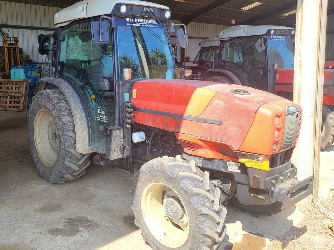 E-FARM: SAME Frutteto S 100 - Tractor - id ZHFPKIK - 24.000 € - Año: 2014 - Horas: 2016,Potencia del motor: 100,Francia