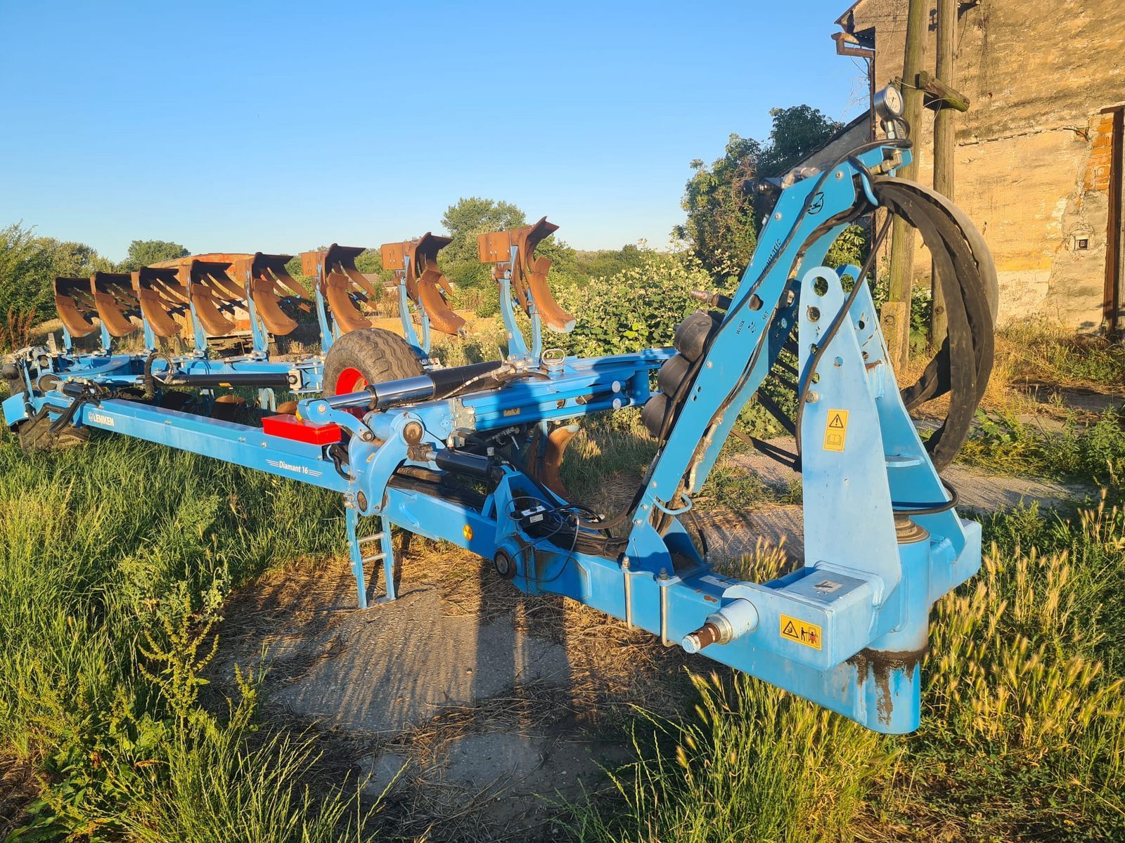 E-FARM: Lemken diamant 16 v 7+1 - Pflug - id 1PEHISI - Baujahr: 2021 - Österreich