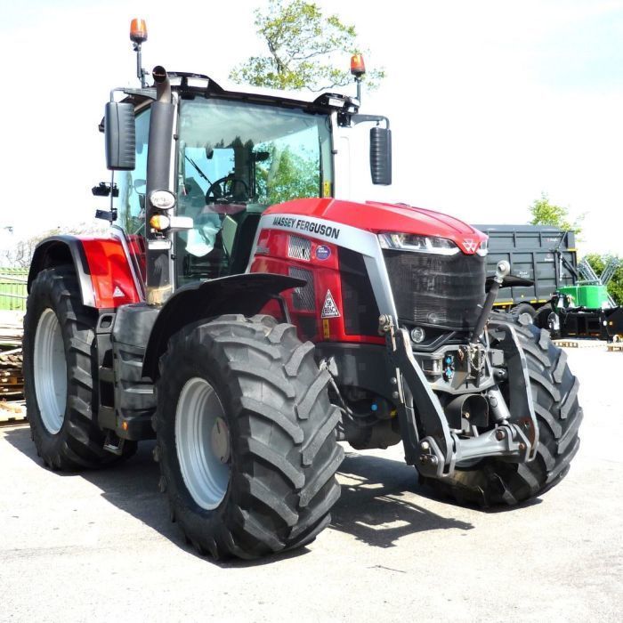 E-FARM: Massey Ferguson 8S.245 - Traktor - id VJYISJD - 90.992 € - Baujahr: 2021 - Abgelesene Motorstunden: 3.350,Motorleistung (PS): 245,Vereinigtes Königreich