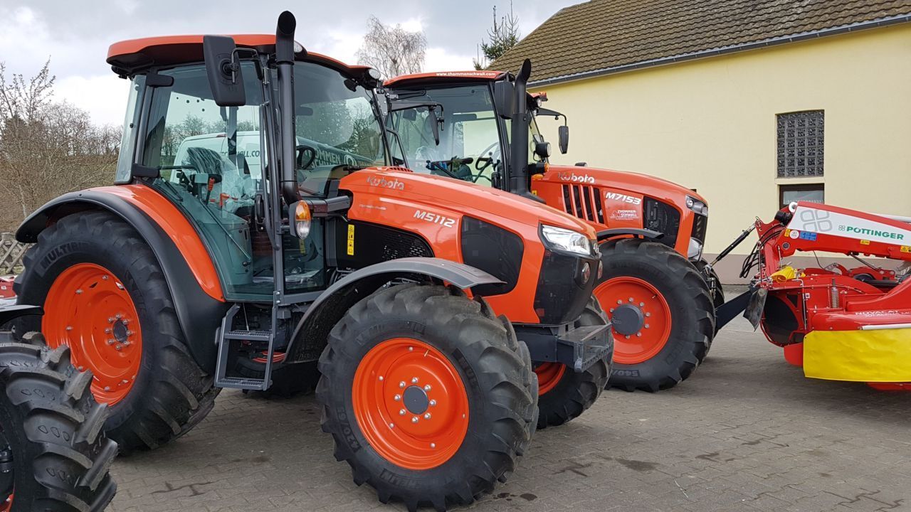 E-FARM: Kubota M5112 - Tractor - id HZFLYIP - Año: 2023 - Horas: 20,Potencia del motor: 112,Bélgica