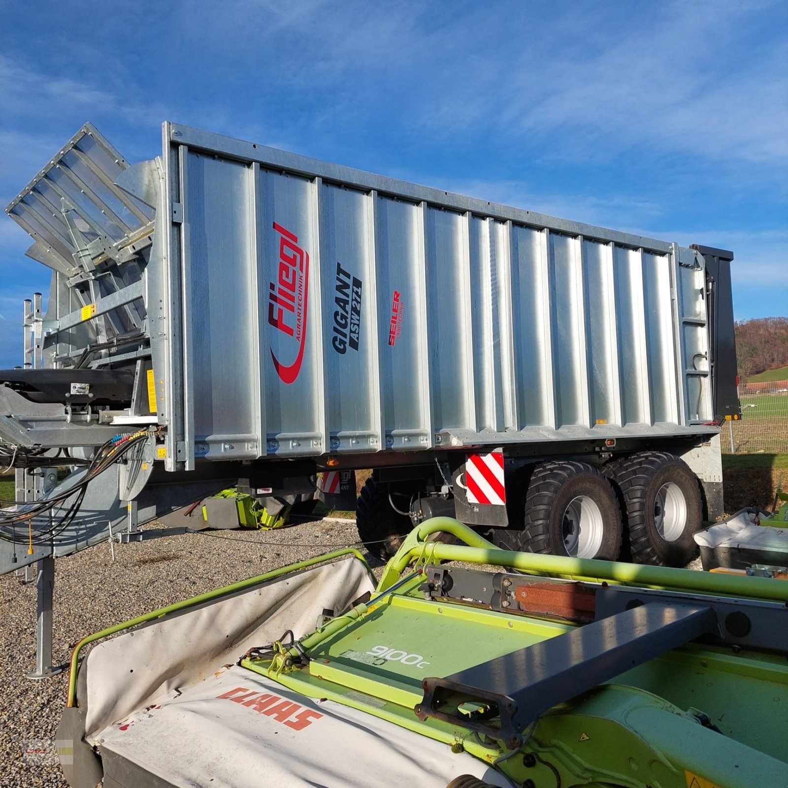 Fliegl gigant asw 271 c forage_transport €44,900