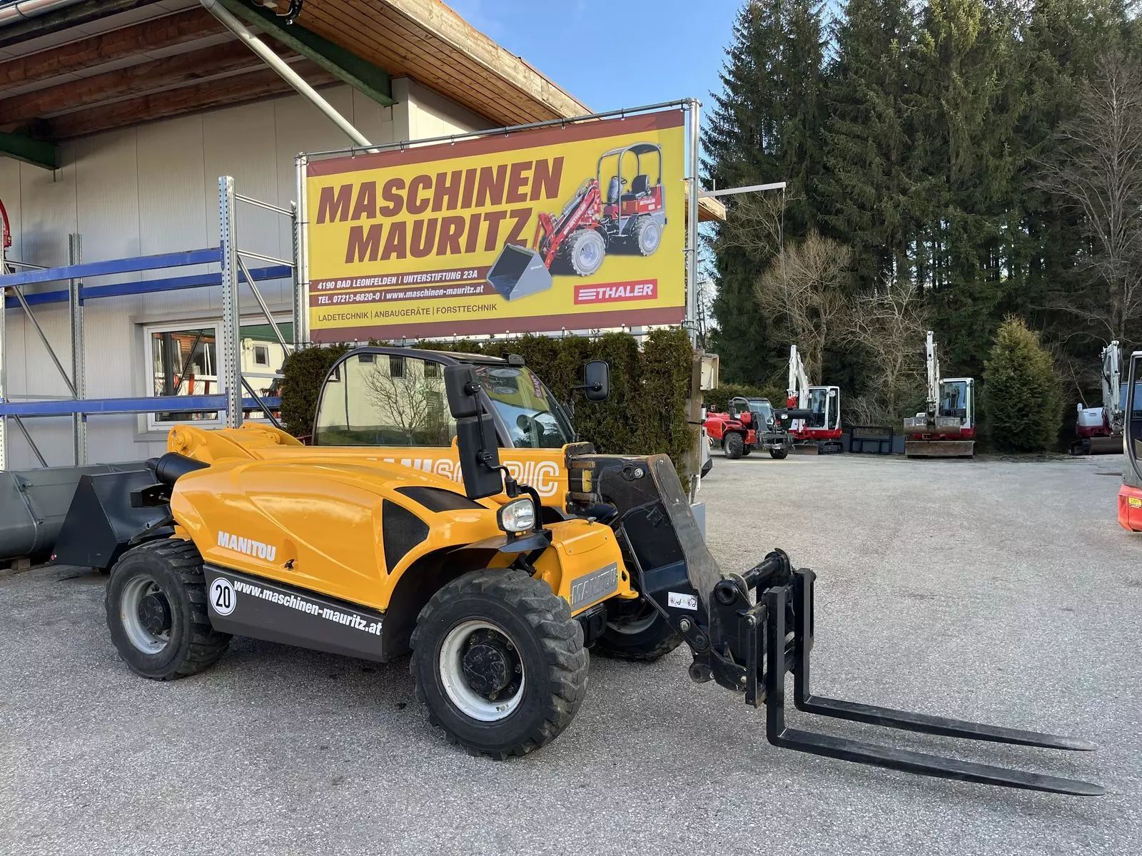 Manitou mt 625 h Teleskopinis krautuvas 38 000 €