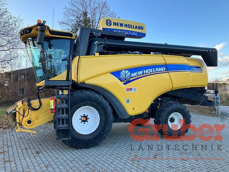 E-FARM: New Holland CX5.90 - Moissoneuse-batteuse - id T9ENIZB - 168 770 € - Année: 2017 - Lecture du nombre d'heure: 1 445,Puissance du moteur (chevaux): 279,Allemagne