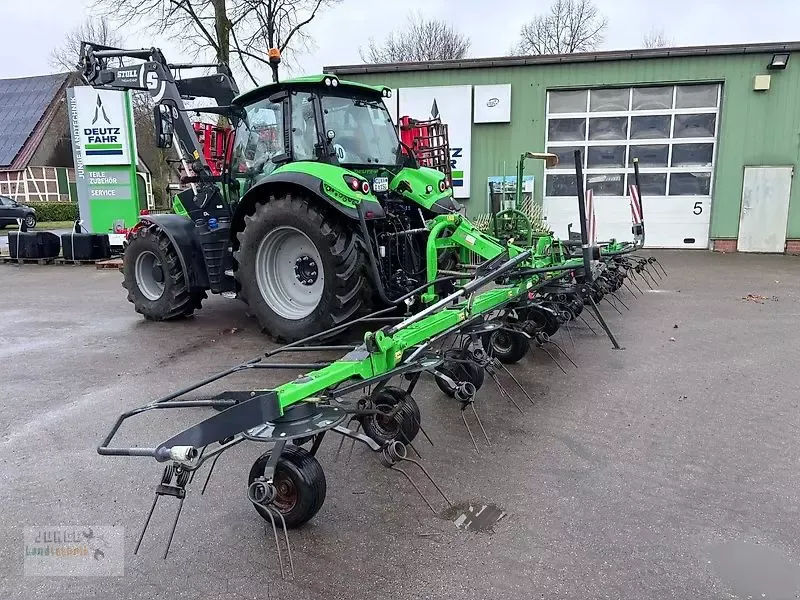 E-FARM: Deutz-Fahr condimaster 9021 - Karuzelowy przetrząsacz do siana - id MJACIRU - 6800 € - Rok produkcji: 2014 - Niemcy