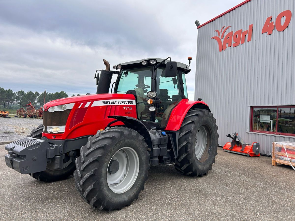 E-FARM: Massey Ferguson 7715 Efficient - Tractor - id ZQRITAM - €59,000 - Year of construction: 2016 - Engine hours: 4,568,Engine power (HP): 155,France