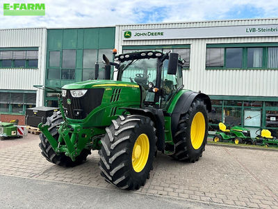 E-FARM: John Deere 6195 R - Tractor - id 8NSTEGS - €69,900 - Year of construction: 2016 - Engine hours: 7,055,Engine power (HP): 194.43,Germany