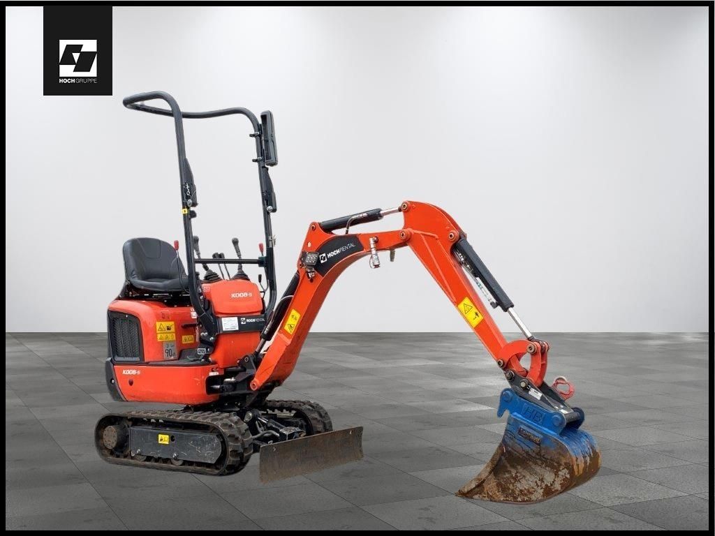 Kubota K008-5 Mini excavadora  15.500 €