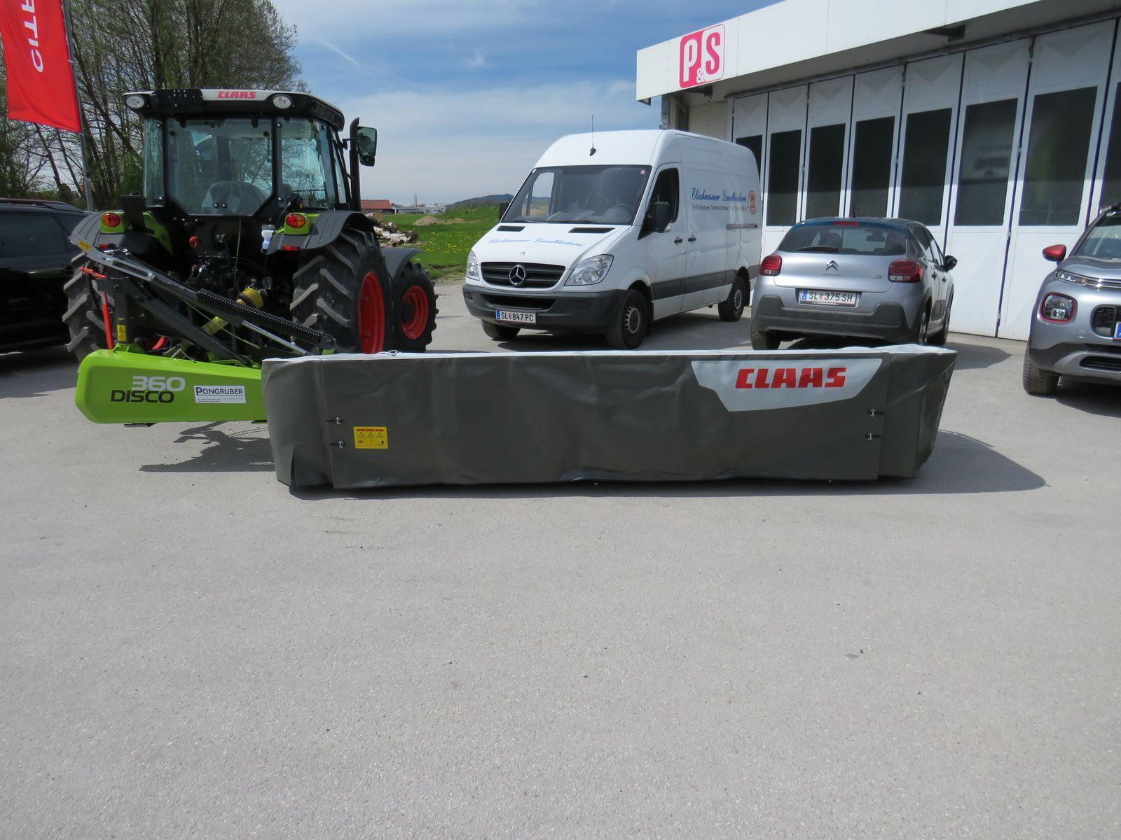 E-FARM: Claas Disco 360 - Faucheuse - id WAPHPMA - 11 563 € - Année: 2023 - Lecture du nombre d'heure: 10,Autriche