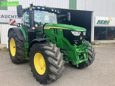 E-FARM: John Deere 6R 185 - Tractor - id BCLTZSS - 138.000 EUR - Anul: 2022 - Citeste ore: 2.695,Muterea motorului: 234,Germania