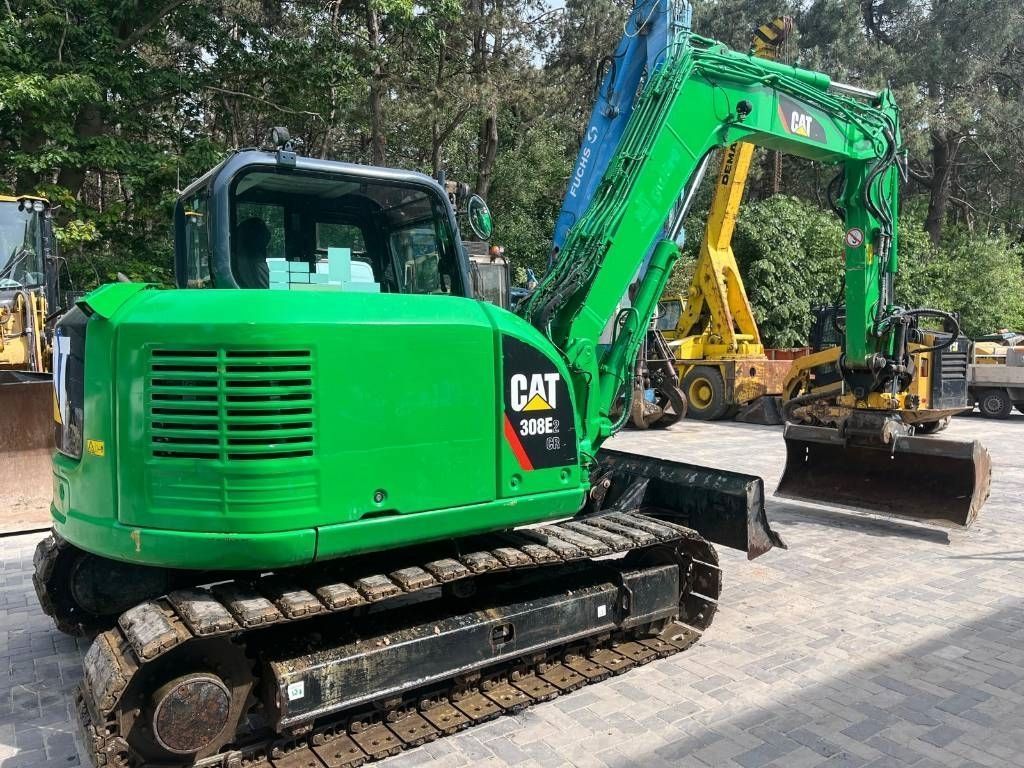 Caterpillar 308 e 2 cr roto tilt Minirypadlo