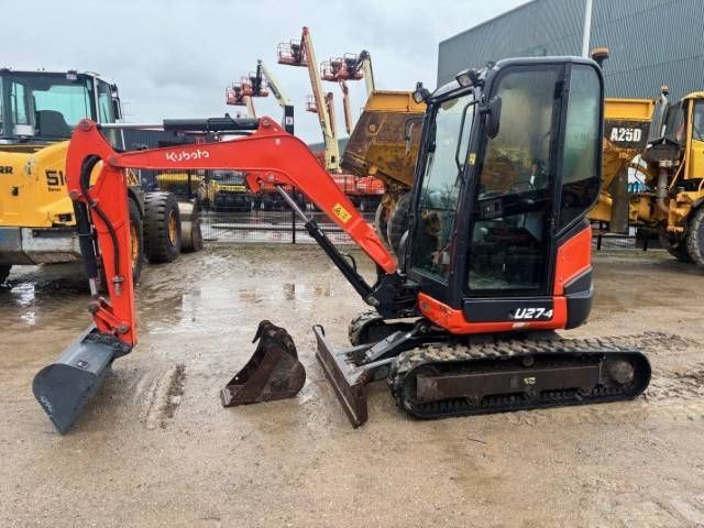 Kubota U27-4 Mini excavator €17,500
