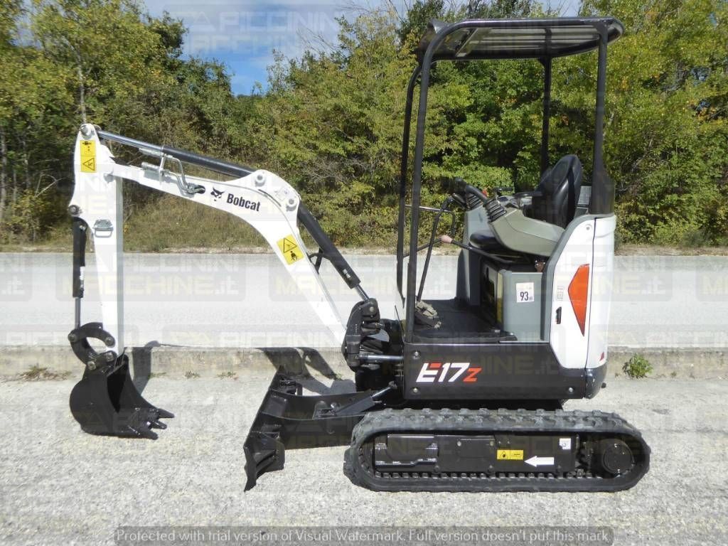 Bobcat e 17z Mini bager 16.800 €