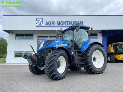 E-FARM: New Holland T7.195 S - Tractor - id WQGSXHA - €94,000 - Year of construction: 2021 - Engine hours: 983,Engine power (HP): 195,France