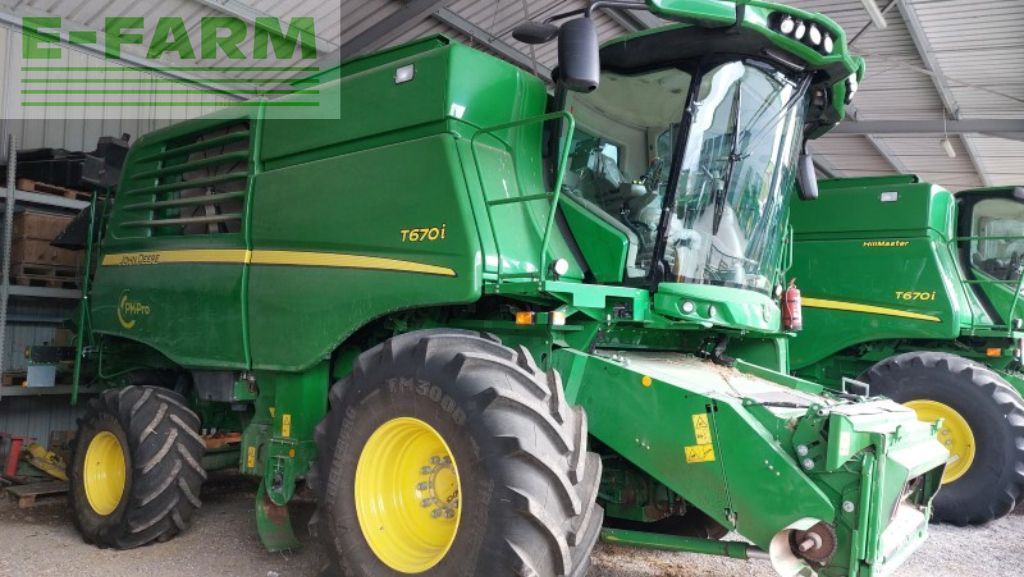 John Deere T 670 Mähdrescher 270.000 €