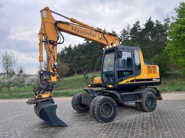 HYUNDAI robex 140 w Колесный экскаватор 41 980 €