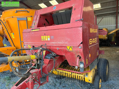 E-FARM: New Holland 648 - Пресс-подборщик - id XHZ7EHJ - 4 000 € - Год выпуска: 2001 - Произведенные тюки: 23 000,Франция