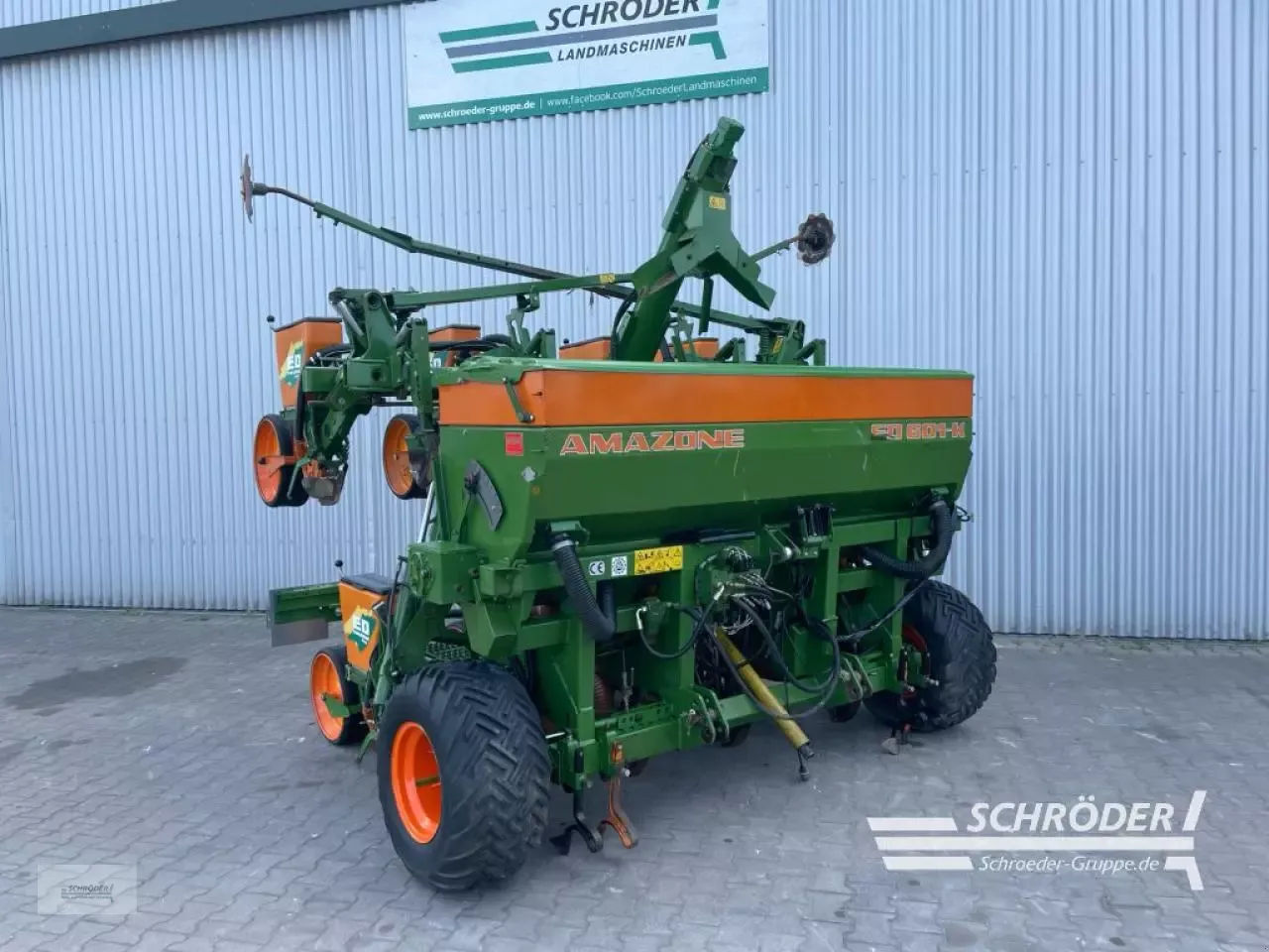 E-FARM: Amazone ed 601-k - Tikslusis sėjimas - id RTQAHW8 - 5 885 € - Gamybos metai: 2000 - Vokietija