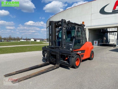 E-FARM: Linde h 80 d - Forklift - id RSURVSS - €79,748 - Year of construction: 2008 - Engine hours: 5,064,Germany