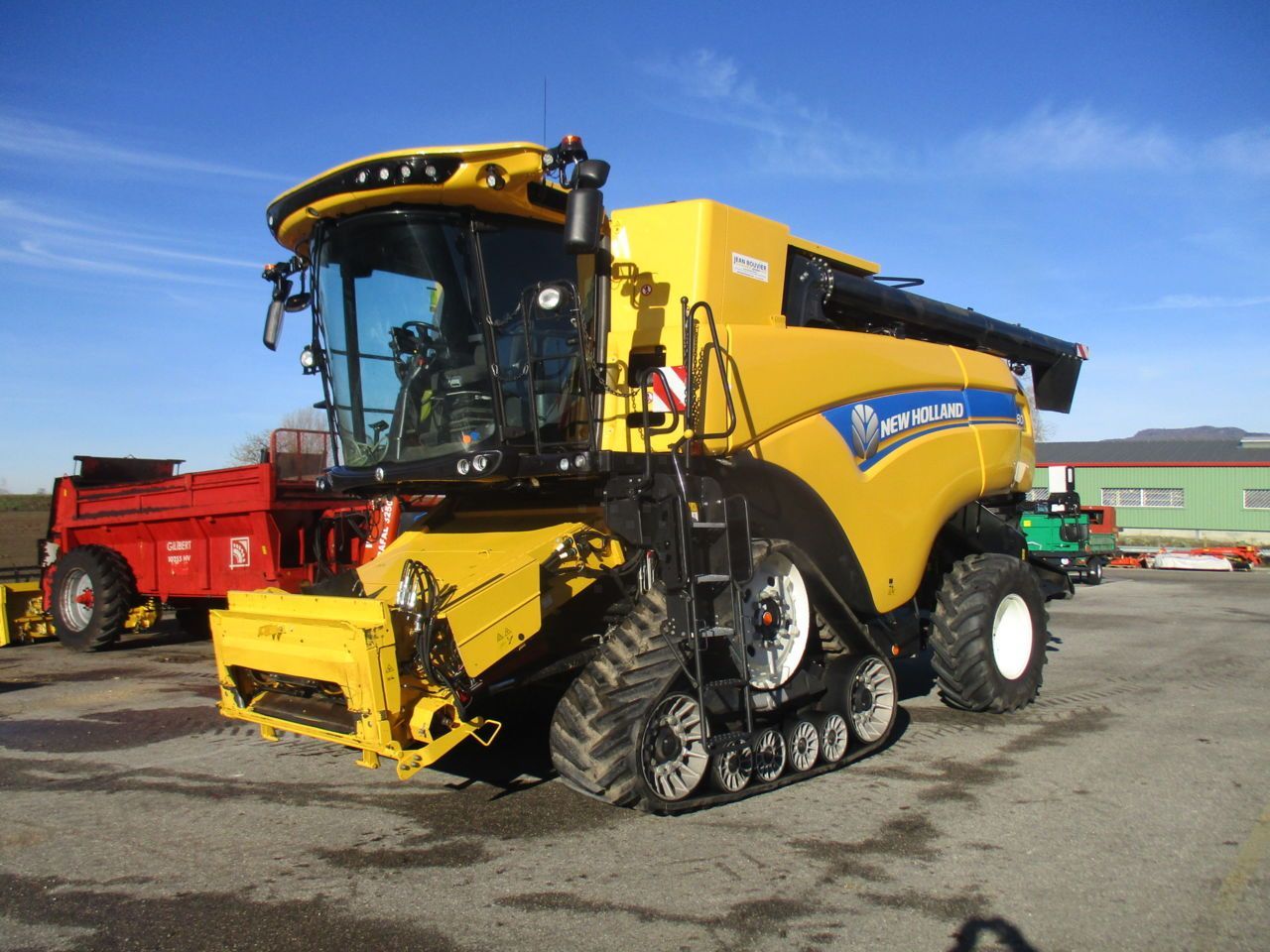 E-FARM: New Holland CX8.80 ST5 Tracks - Κομπίνα - id QQNJFLU - 250.000 € - Χρονία: 2022 - Μετρητής ωρών: 582,Γαλλία