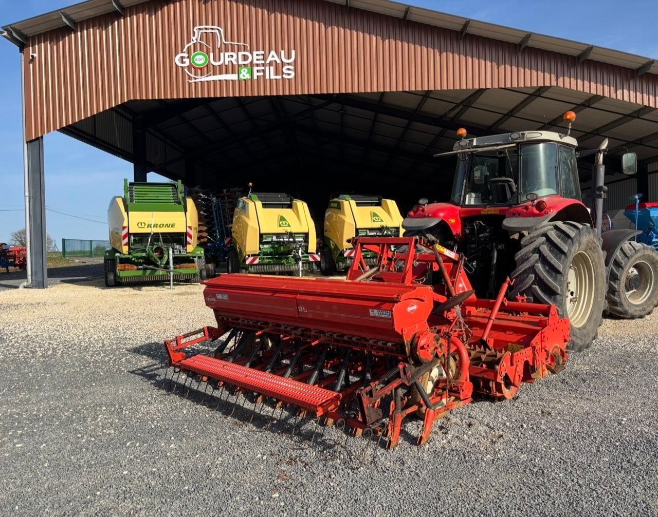 Kuhn bs 300 Σπάρτικη μηχανή 3.500 €