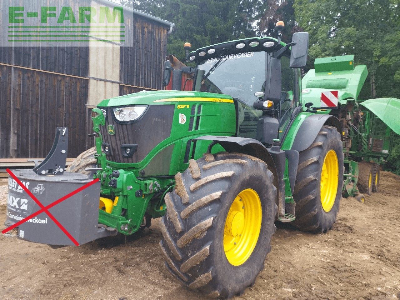 John Deere 6250R Tractor €129,000