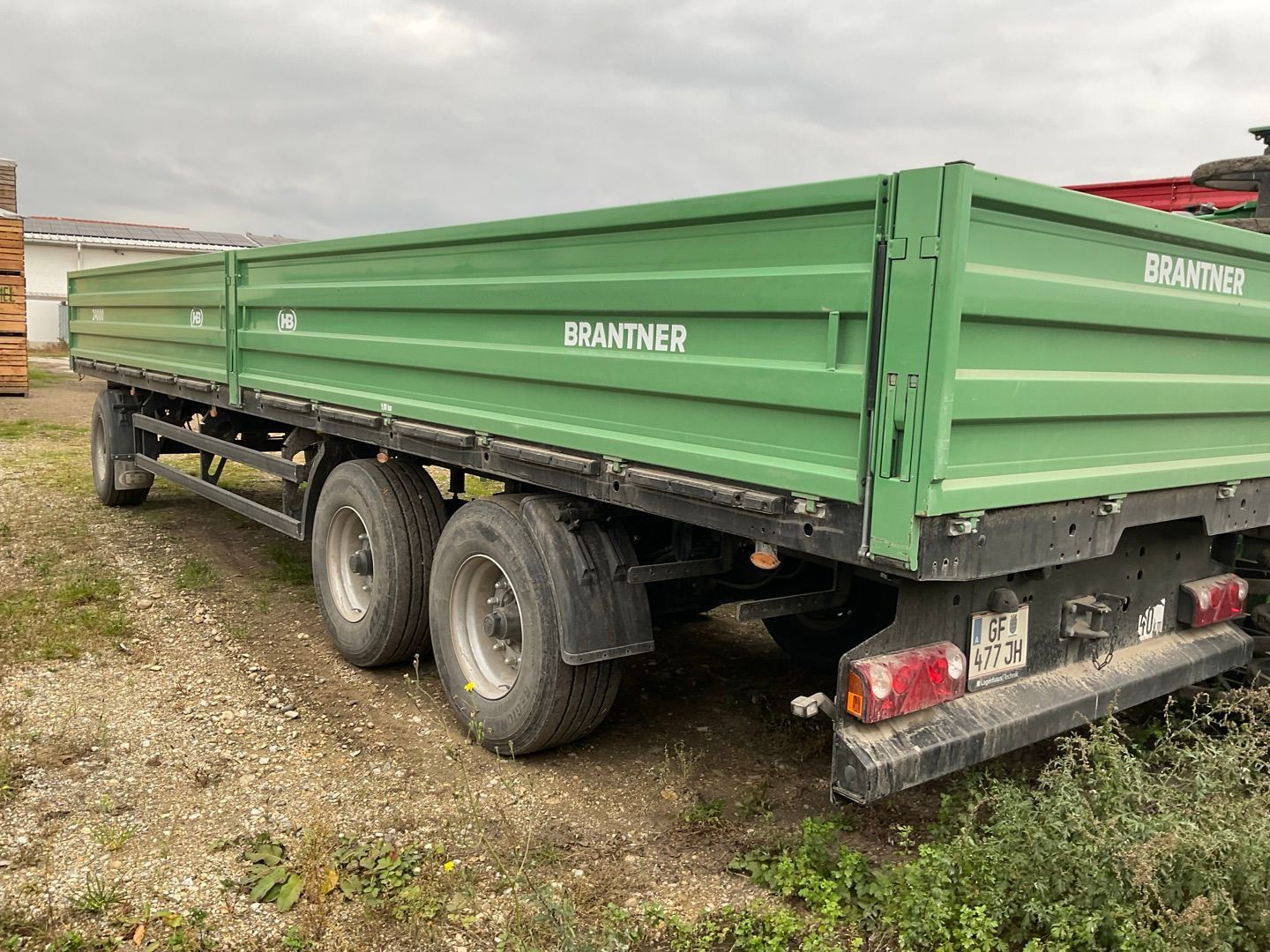 BRANTNER DPW 24000 Plattformwagen Pótkocsik 26 250 EUR