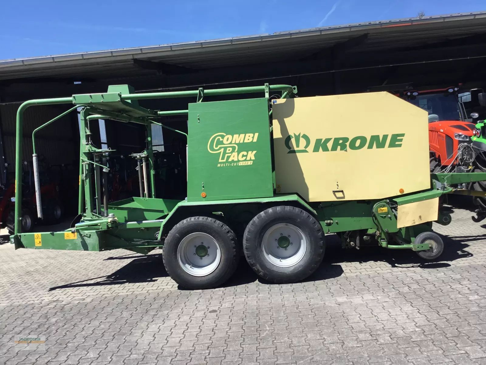 E-FARM: Krone combi pack 1500 mc - Bálázó - id ZG3ZDCA - 18 900 EUR - Gyártási év: 2005 - Németország