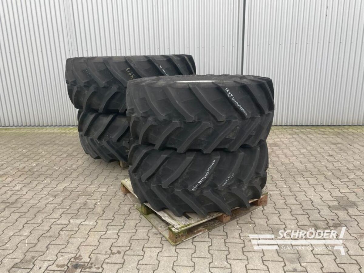 E-FARM: TRELLEBORG 600/65 r 28 + 710/70 r 38 - Koło i gąsienica - id HSGZWVN - 10 800 € - Rok produkcji: 2023 - Niemcy